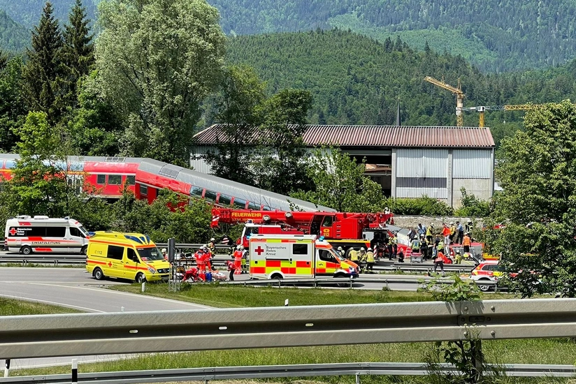 Almaniyada qatar qəzasında 3 nəfər ölüb, 60 nəfər yaralanıb