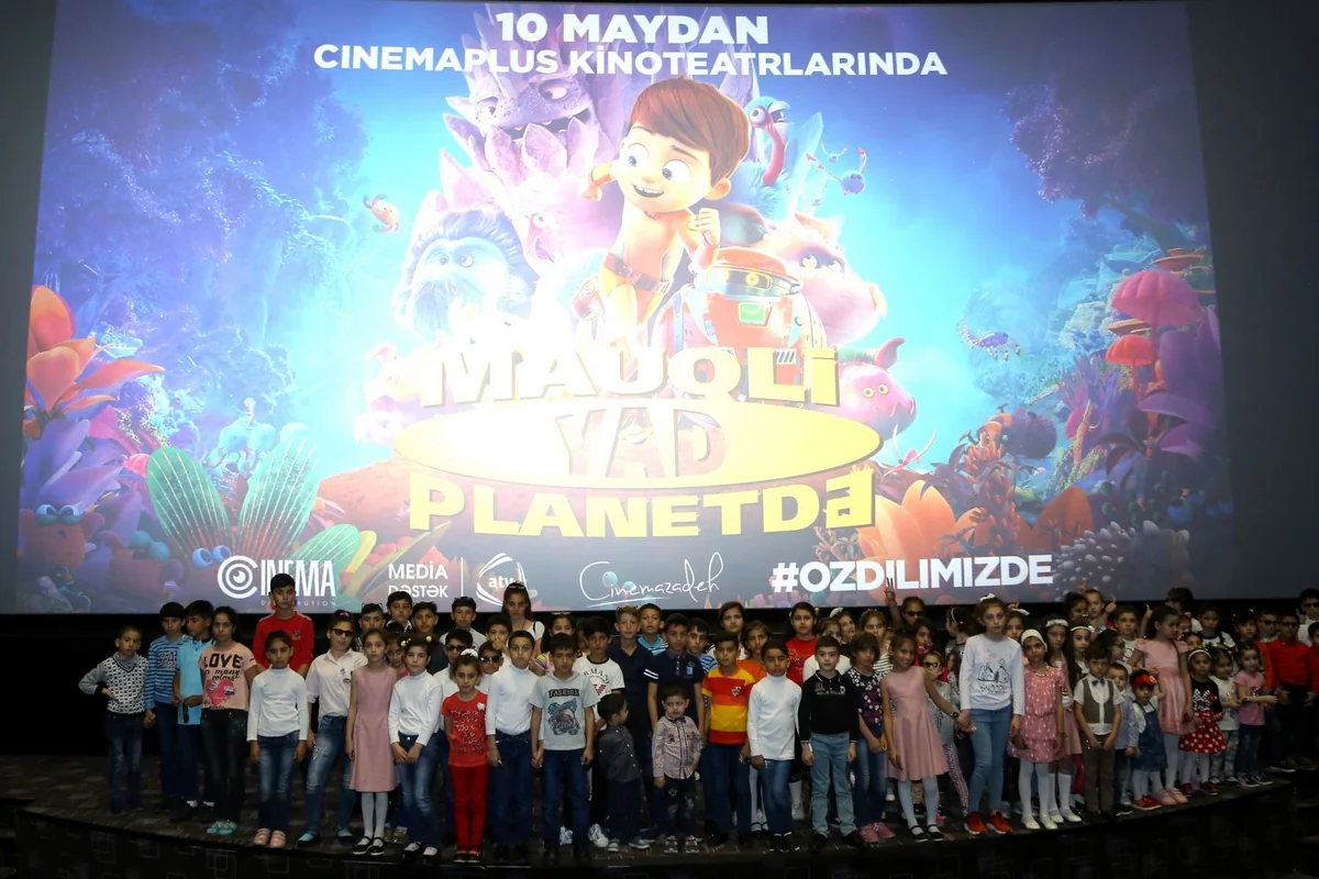 “CinemaPlus”da Heydər Əliyev Fondunun təşkilatçılığı ilə uşaqlar üçün əyləncə proqramı təşkil olunub - VİDEO