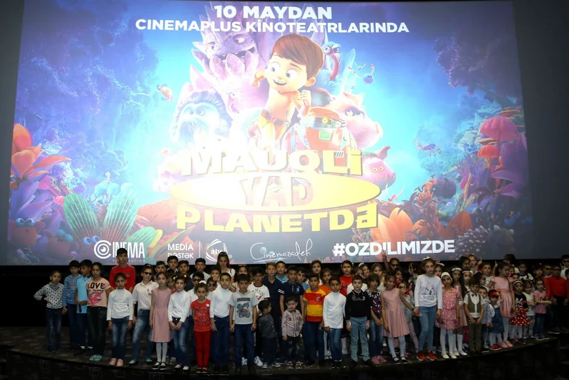 “CinemaPlus”da Heydər Əliyev Fondunun təşkilatçılığı ilə uşaqlar üçün əyləncə proqramı təşkil olunub - VİDEO