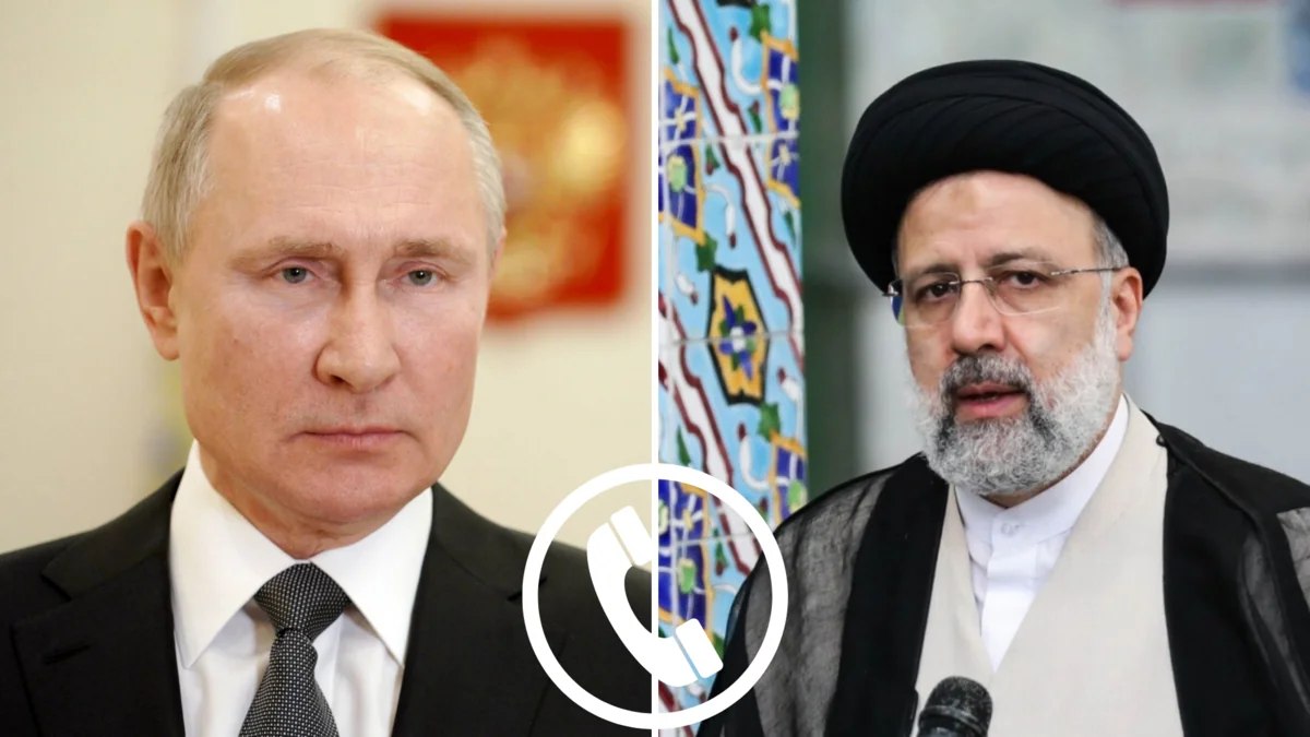 Putin, Raisi mull situation in Afghanistan