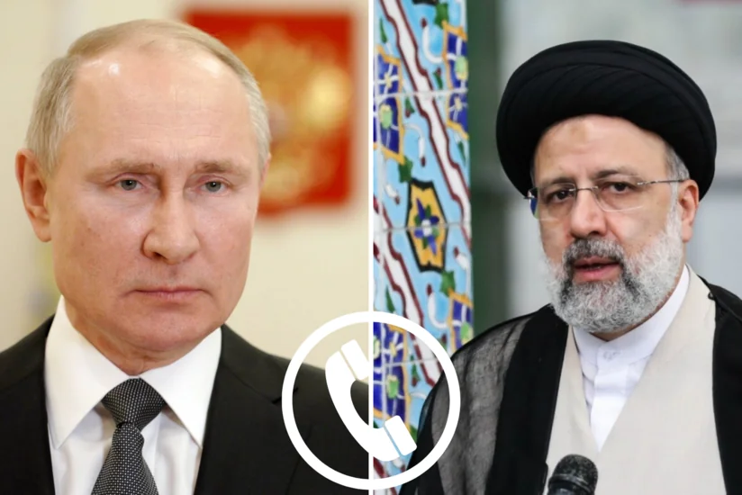 Putin, Raisi mull situation in Afghanistan