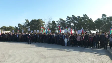 Neftçalada Zəfər yürüşü keçirilib