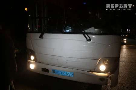 Bakıda sərnişin avtobusu qadını vuraraq öldürüb - FOTO - VİDEO - YENİLƏNİB