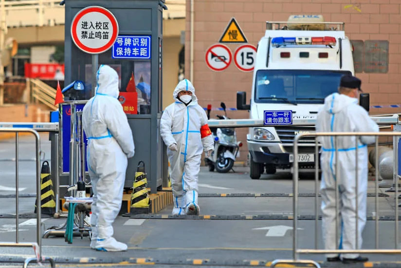 В китайском Байсэ введен локдаун из-за COVID-19