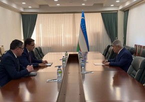 Uzbek, Azerbaijani officials discuss implementation of Baku summit agreements