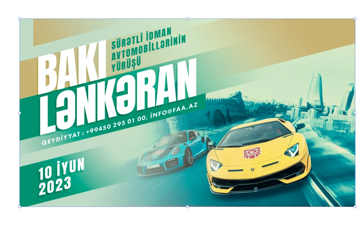 Bakıdan Lənkərana idman avtomobillərinin yürüşü təşkil ediləcək