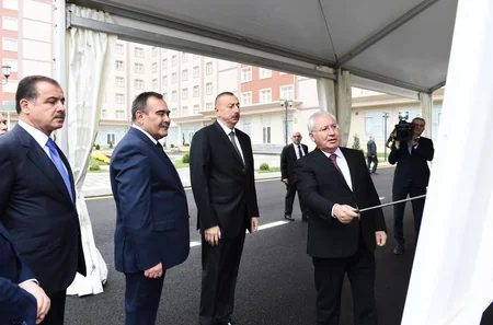 President Ilham Aliyev inaugurates newly-built dormitory of Azerbaijan State Agrarian University
