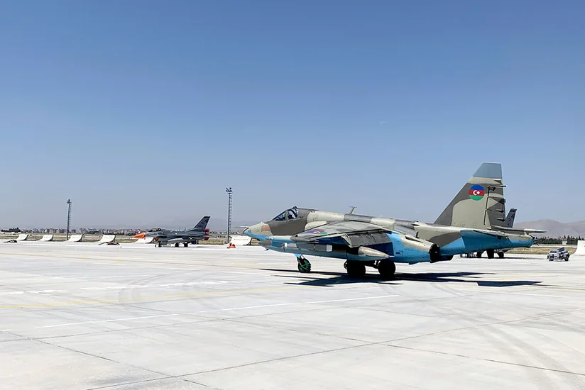 Военные пилоты Азербайджана успешно выполнили задачи на учениях Анатолийский орел - 2022