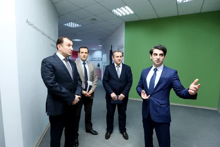 İqtisadiyyat nazirinin müavini BBF-in fəaliyyəti ilə tanış olub