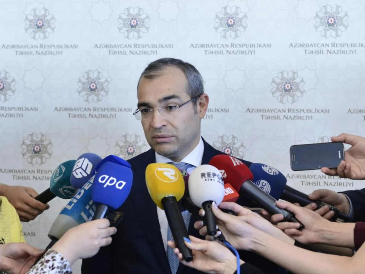 Təhsil naziri: Bir çox peşə təhsili müəssisələrimizin maddi-texniki bazası istənilən səviyyədə deyil