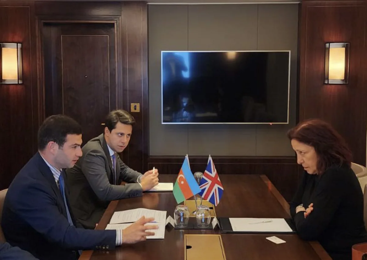 Состоялась встреча председателя KOBİA с уполномоченным по малому бизнесу Великобритании