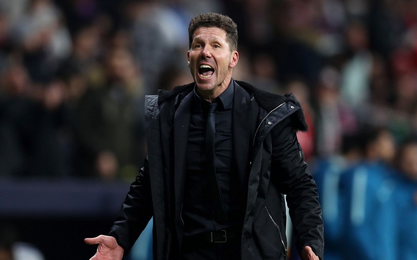 Dieqo Simeone Çempionlar Liqasında 100-cü oyununu keçirib