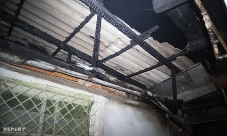 Bakıda 3 yaşayış evində yanğın olub - FOTO - VİDEO