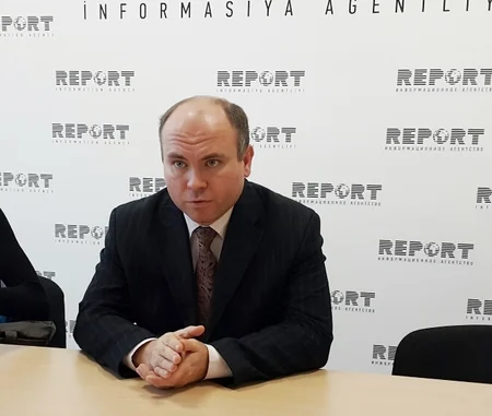 Cоветник посольства России в Азербайджане посетил агентство Report
