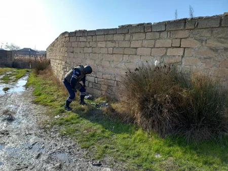 Bakıda 8 ədəd qumbara tapılıb