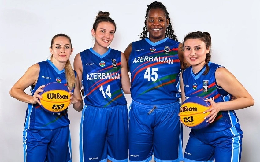 Azərbaycanın basketbol üzrə 3x3 qadın millisi beynəlxalq turnirdə ikinci yeri tutub