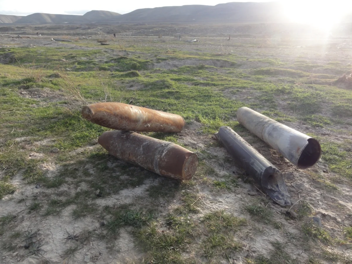 Xızıda 151 ədəd partlamamış hərbi sursat aşkarlanıb