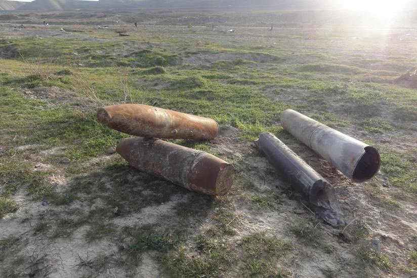 Xızıda 151 ədəd partlamamış hərbi sursat aşkarlanıb