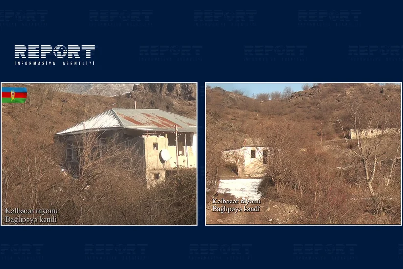Footage of Baghlipeye village of Kalbajar