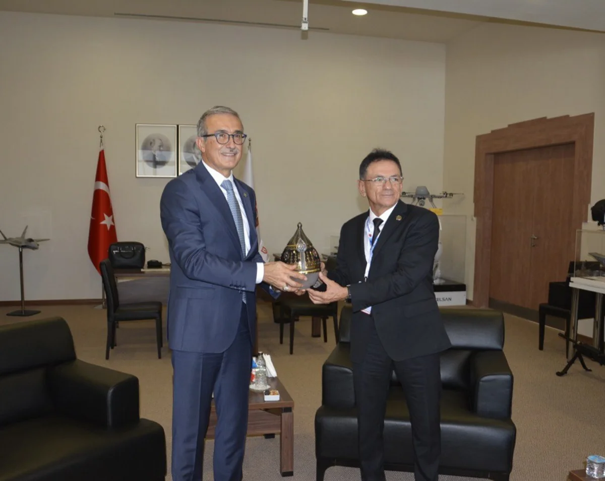 Mədət Quliyev türkiyəli həmkarı ilə görüşüb