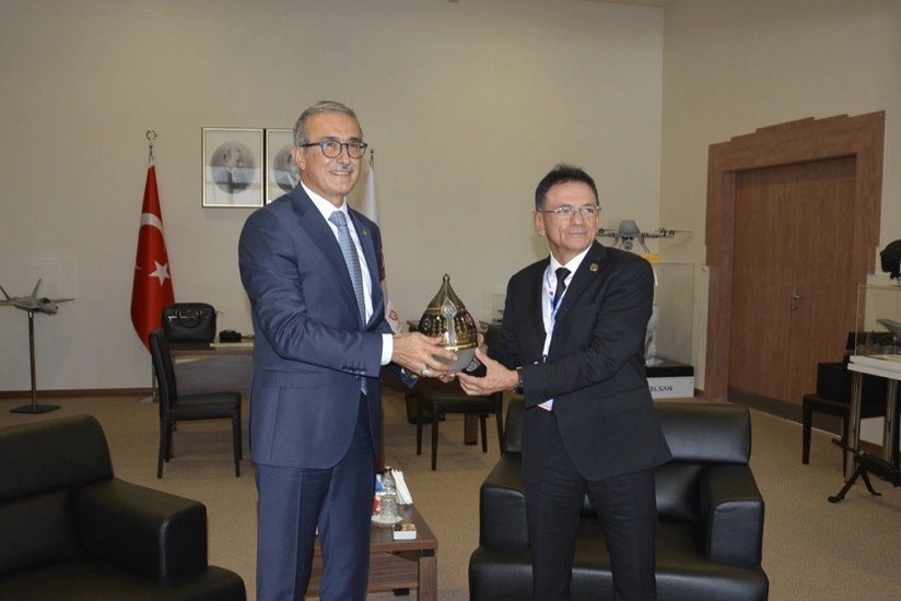 Mədət Quliyev türkiyəli həmkarı ilə görüşüb