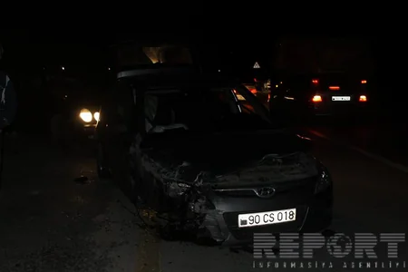 ​Bakı-Quba-Rusiya yolunda üç maşın toqquşub, azyaşlı uşaqlar xəsarət alıb - FOTO
