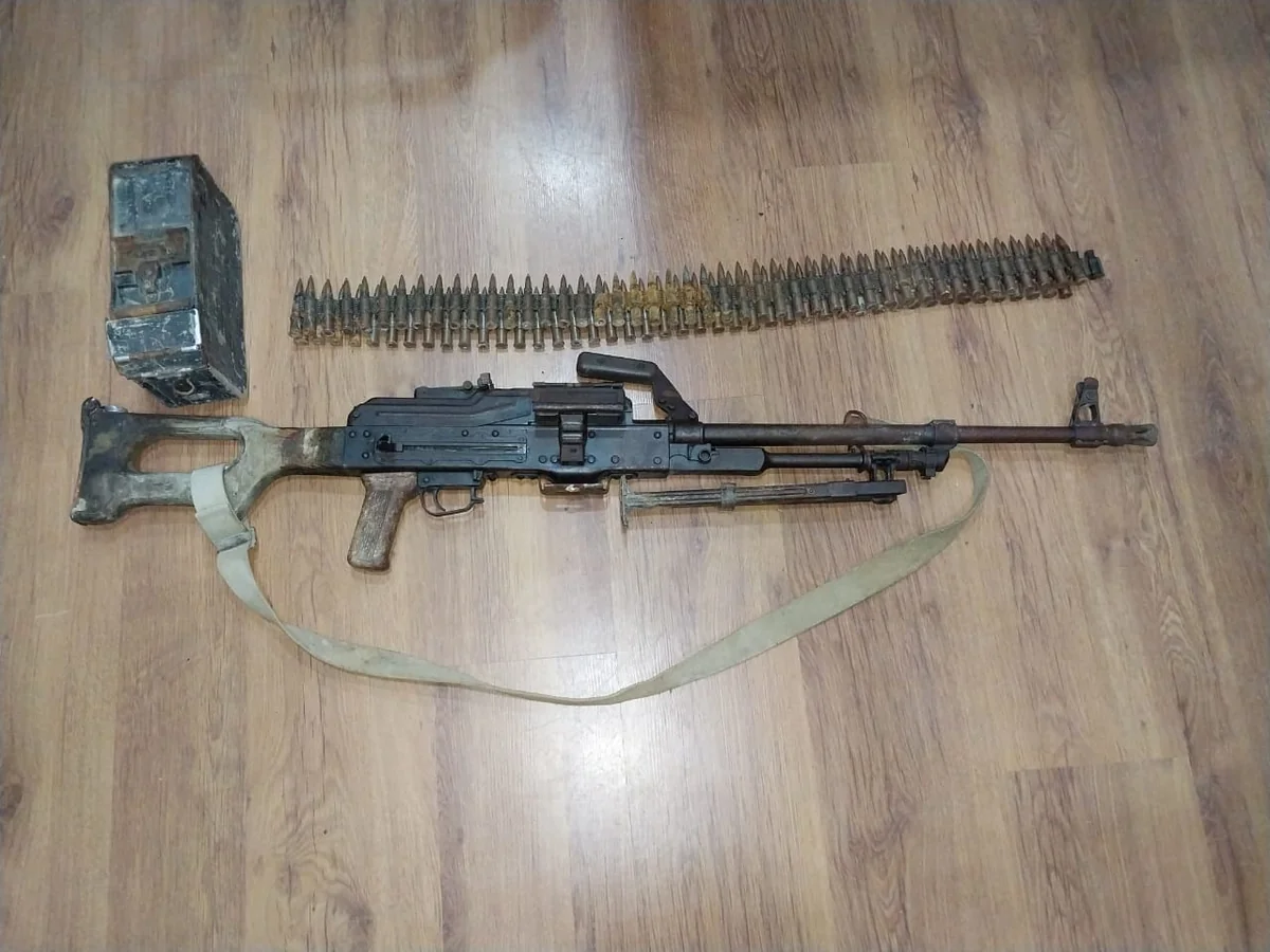 Tərtərdə 1 ədəd pulemyot və 89 ədəd patron aşkarlanıb