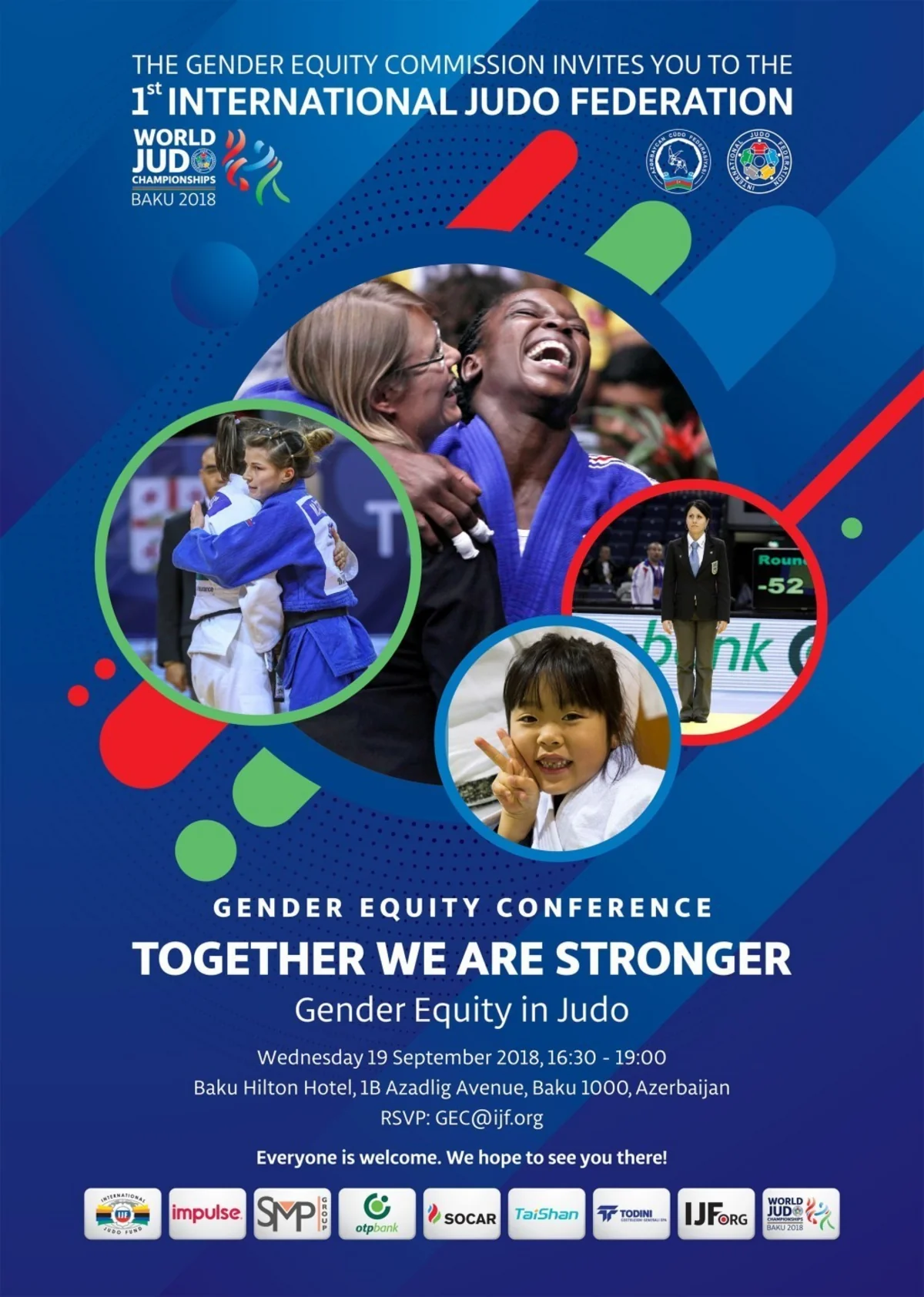 IJF to hold its first gender equality conference in Baku