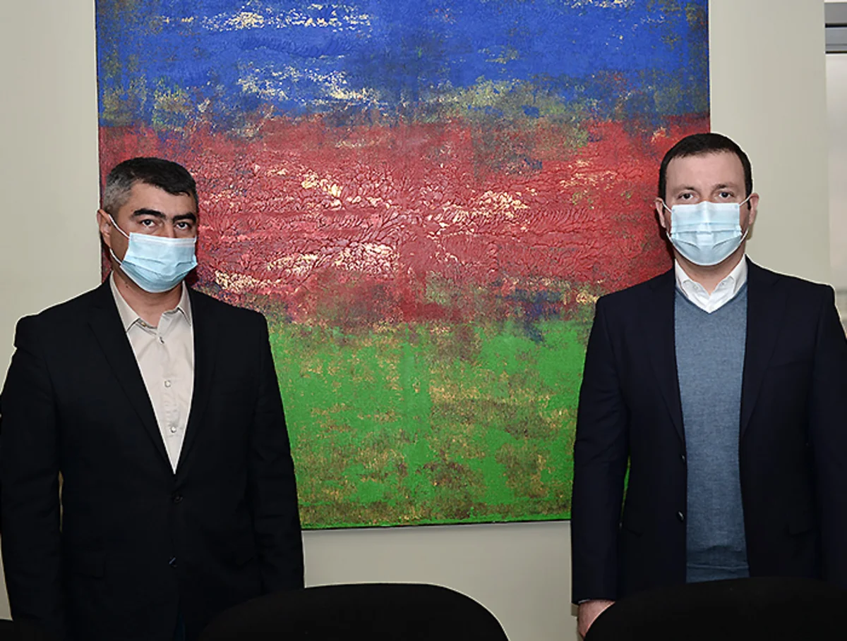 AFFA-nın icraçı vitse-prezidenti Vətən müharibəsinin iştirakçısı ilə görüşüb