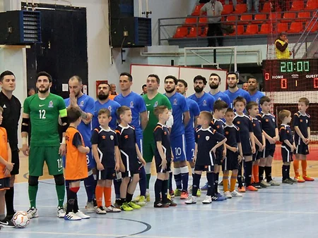 Futzal üzrə Azərbaycan milli komandası  Serbiya yığmasına məğlub olub