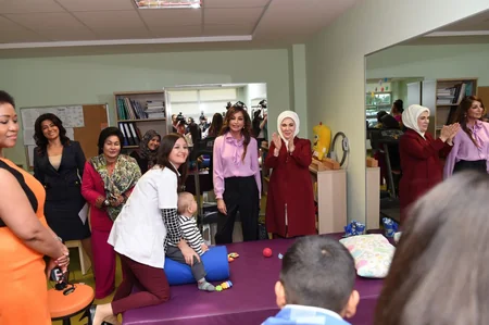 ​Azərbaycanın birinci xanımı Antalyada Əlillərin Bərpa Mərkəzi ilə tanış olub