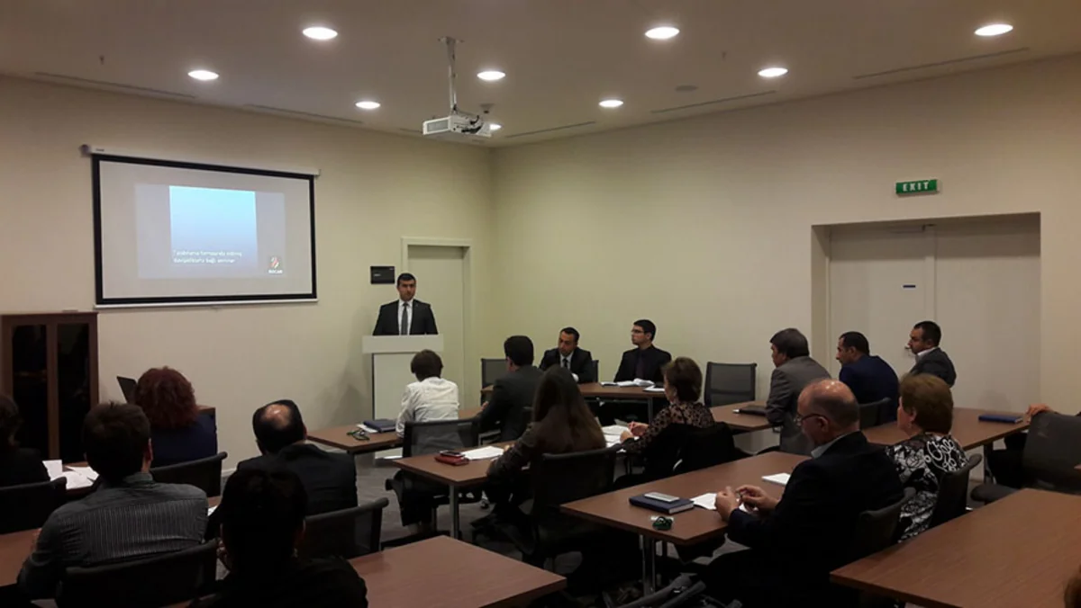 SOCAR-ın İnsan resursları Departamentində növbəti təlim-seminar keçirilib