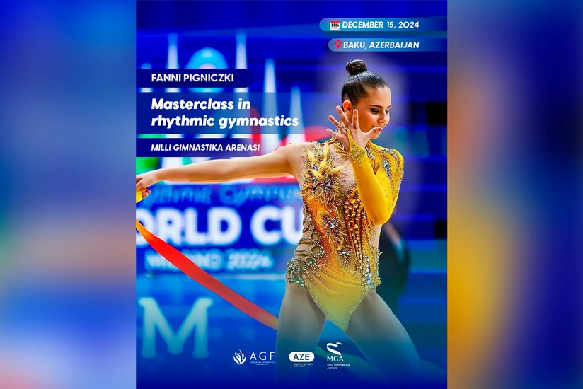 Avropa və dünya mükafatçısı Milli Gimnastika Arenasında ustad dərsi keçəcək