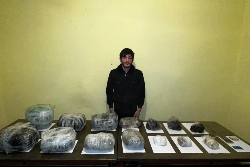 ГПС: Предотвращен контрабандный ввоз в Азербайджан крупной партии наркотиков