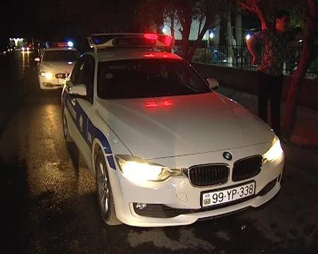 Bakıda qaydaları pozan sürücülərə qarşı reyd keçirilib