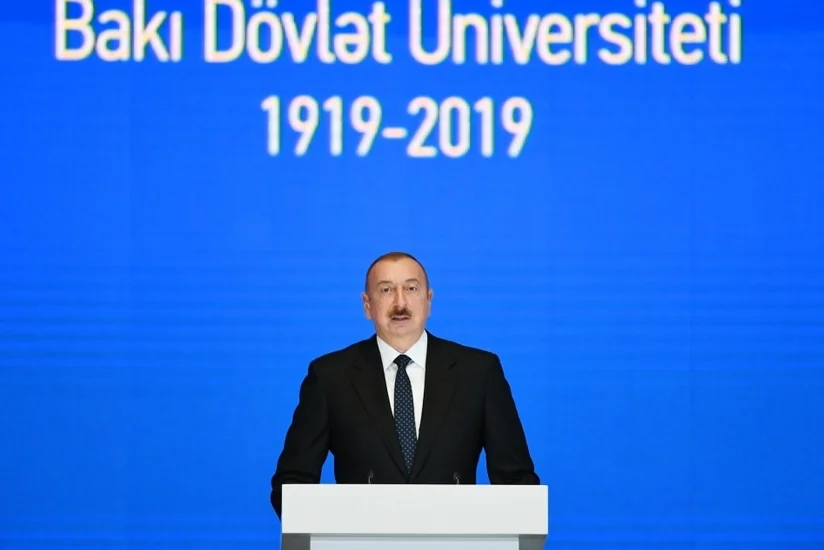 Prezident İlham Əliyev: Azərbaycan Xalq Cümhuriyyəti Azərbaycan xalqı qarşısında böyük xidmətlər göstərmişdir