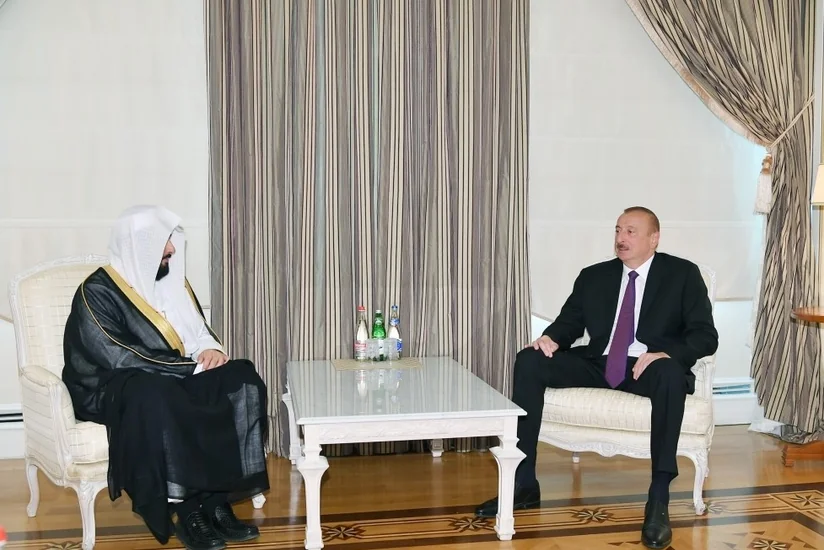 President Ilham Aliyev receives Saudi Arabian Justice Minister