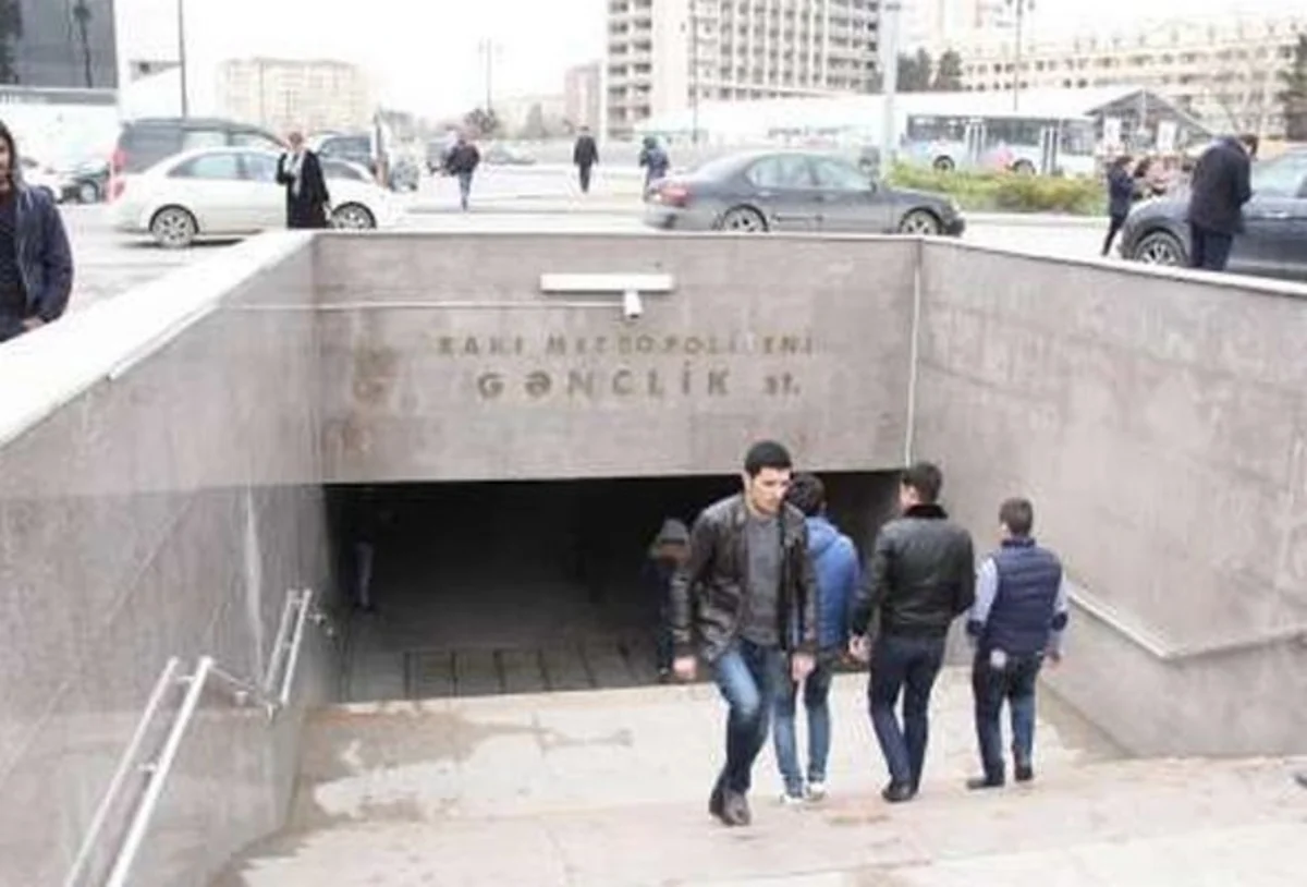 Metronun Gənclik stansiyası bu gün gücləndirilmiş rejimdə işləyəcək