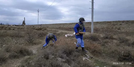 Sumqayıtda 2 ədəd top mərmisi tapılıb