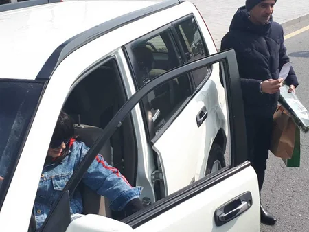 Bakıda yol polisi qadın sürücüləri təbrik edib - FOTO - VİDEO - YENİLƏNİB