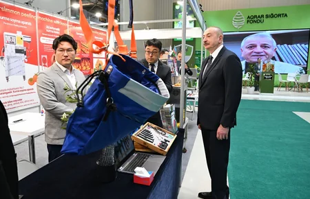 Prezident İlham Əliyev “InterFood Azerbaijan” və “Caspian Agro” sərgiləri ilə tanış olub - YENİLƏNİB