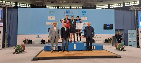 Azərbaycanın daha bir ağırlıqqaldıranı Avropa birinciliyində medallar qazanıb