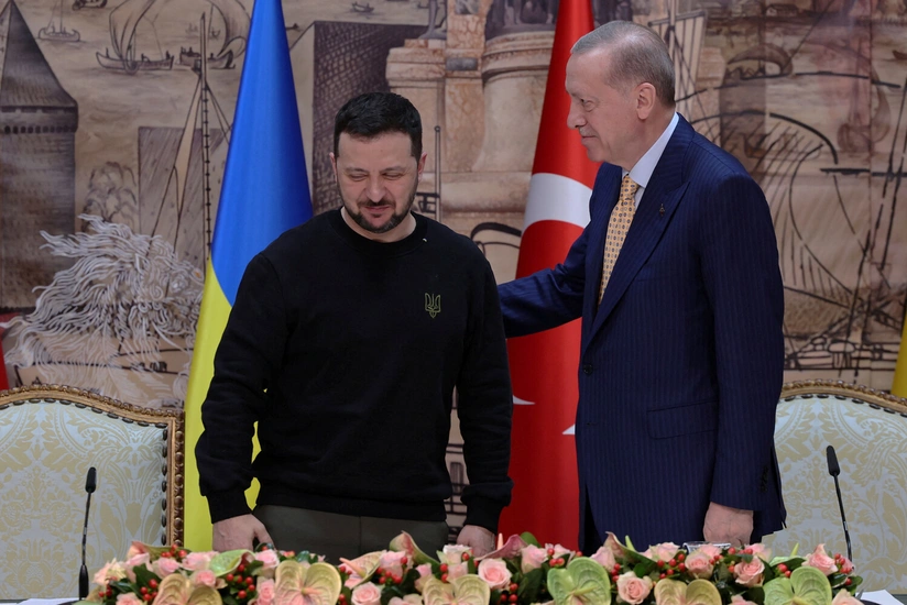 Ərdoğan Zelenskilə “Taxıl sazişi”ni müzakirə edib