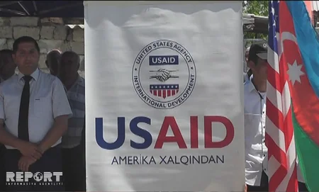 ABŞ səfirinin xanımı Xaçmazda uşaq bağçasının açılışında iştirak edib - FOTO