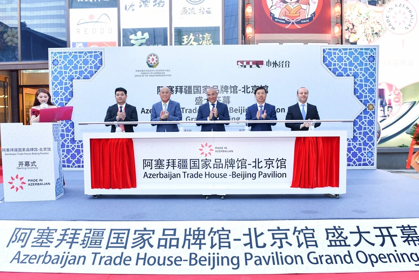 Çinin paytaxtında Azərbaycan Ticarət Evi açılıb - YENİLƏNİB
