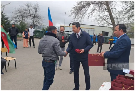 Növbəti köç karvanı Həsənriz kəndinə çatıb, açarlar təqdim edilib  - VİDEO – YENİLƏNİB-2