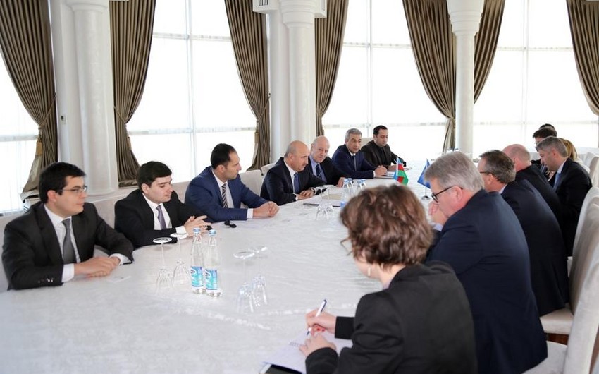 Gəmiçiliyin rəhbərliyi Avropa Komissiyasının nümayəndə heyəti ilə görüşüb