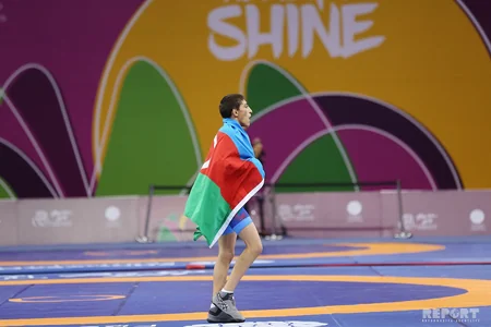 EYOF: Azərbaycan güləşçiləri növbəti gündə 2 qızıl, 3 gümüş və 1 bürünc medal əldə ediblər - YENİLƏNİB-4
