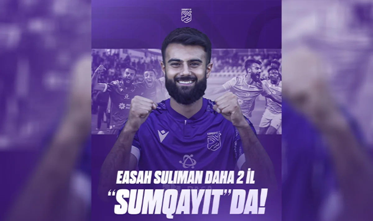Sumqayıt futbolçusu ilə müqavilənin müddətini uzadıb