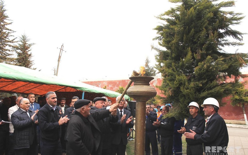 Masallıda iki kəndə təbii qaz verilib - FOTO